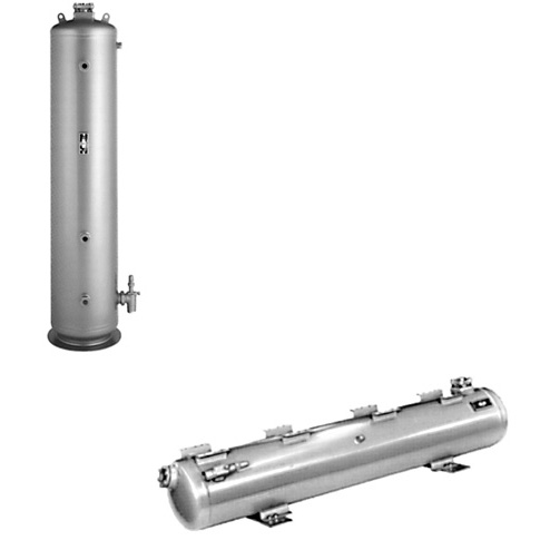 Bitzer horizontale- en verticale vloeistofreservoirs R410A/CO2 subkritisch