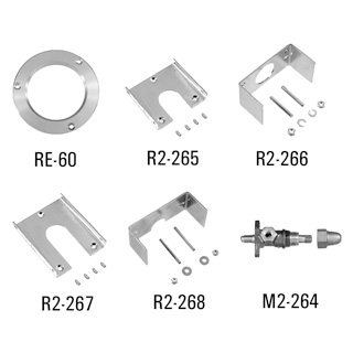 Refco opties voor metaalbalg manometers klasse 1