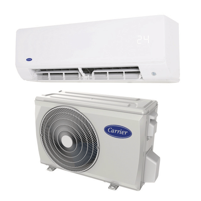 N335-1110 Carrier 42QHE09D8SH + 38QHE09D8SH | Set Highwall en Buitenunit | 2,7 kW
