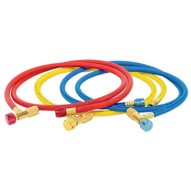 N785-1950 CPS vulslangenset met swivelhead HP5NG | Rood,Geel, Blauw  | 1/4" SAE FM