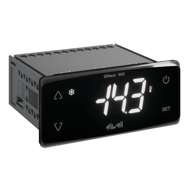 N498-5700 Eliwell IDNext 902 P | Sensoren: 1: NTC/PTC/Pt1000 | Functies: Easy Map | Bereik: -30 tot 85°C | 12V