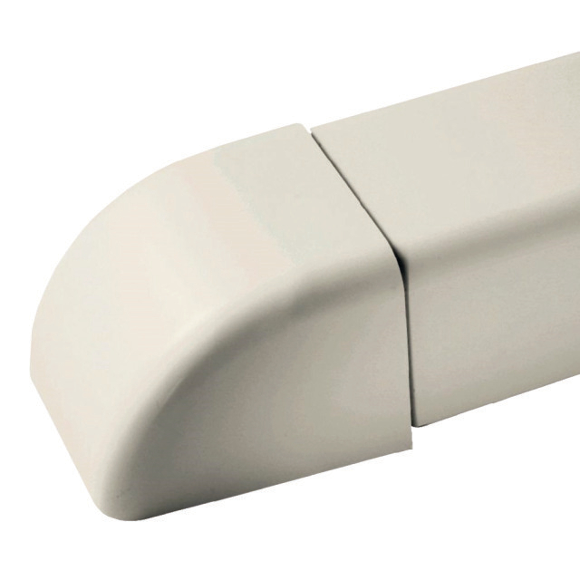 N740-3920 Freddox 0808 TT | Leidinggoot eindstuk | Creme