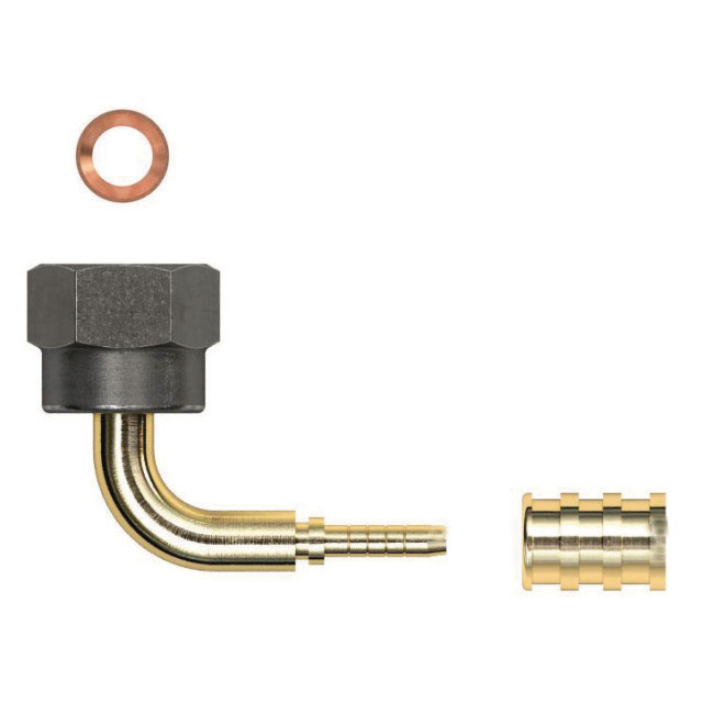 N512-1310 Gomax XCA04M | Haakse schroefpilaar | 3/8" SAE