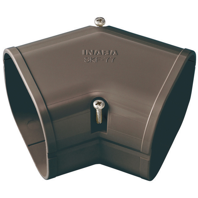 N741-1210 Inaba Denko SKF-77-B | Platte bochten 45° | Bruin