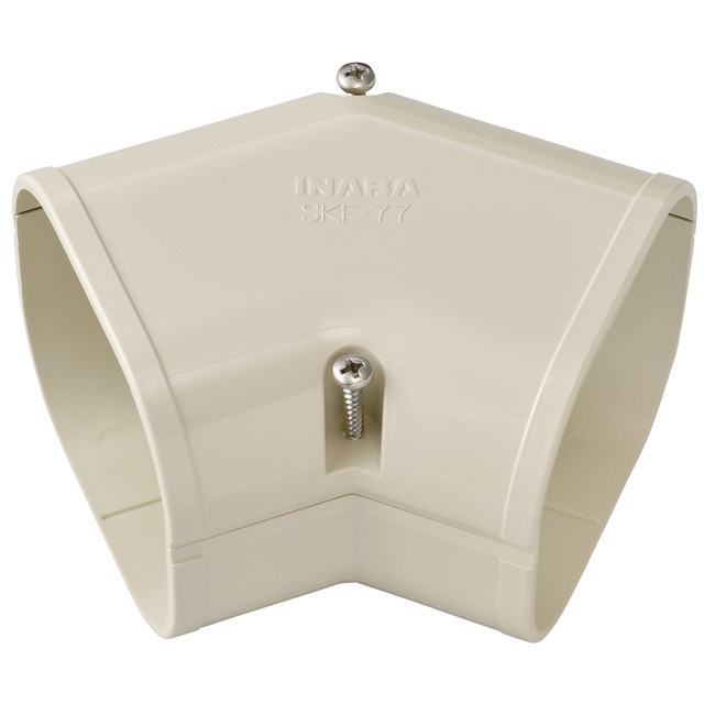 N741-1012 Inaba Denko SKF-77-I | Platte bochten 45° | Ivoor