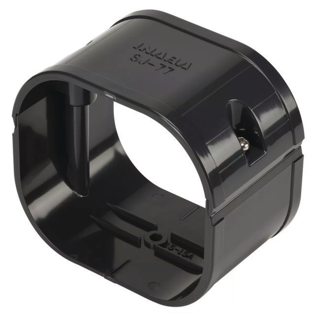 N741-1619 Inaba Denko SJ-100-A | Verbindingssokk | Antraciet