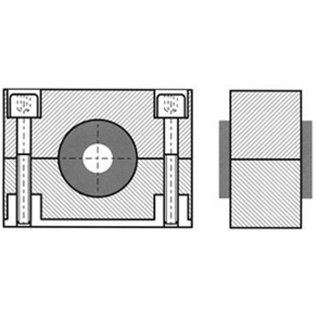 N746-4002 Stauff 68-BPA-02127 | 1/2" | boven + onderschaal