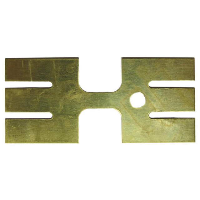 N481-3025 Montageclip messing