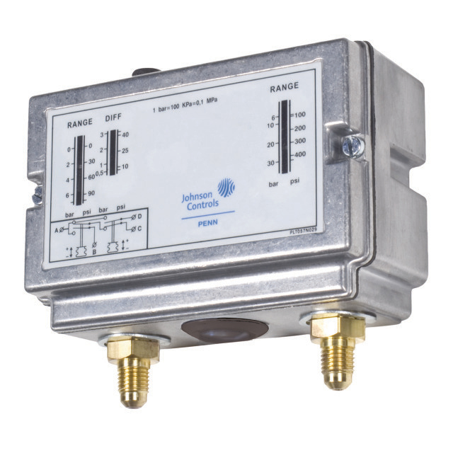 N480-6060 Johnson Controls P78MCB-9300 | Bereik LD: 0.5 - 7 bar | Bereik HD: 3 - 30 bar
