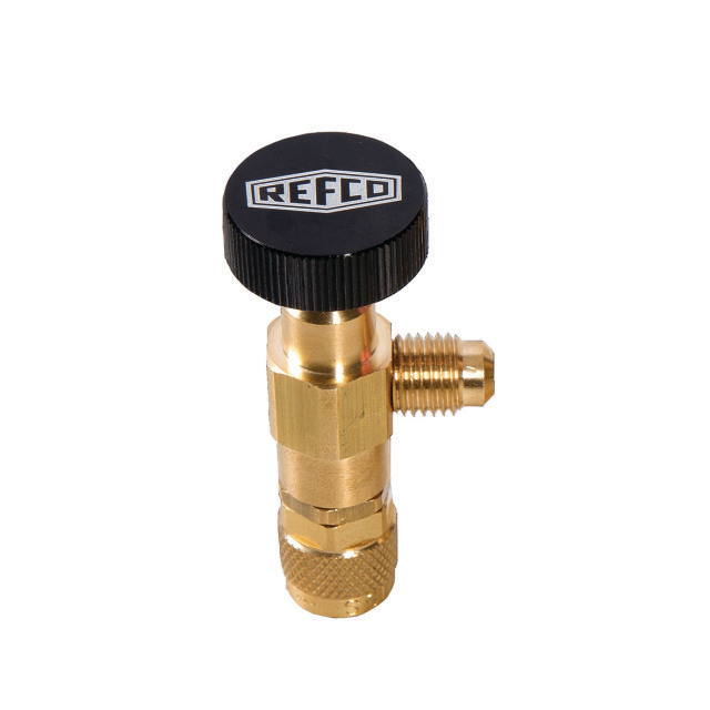 N800-3310 Refco A-38010 | Schräderafsluiter | 1/4" SAE x 1/4" SAE