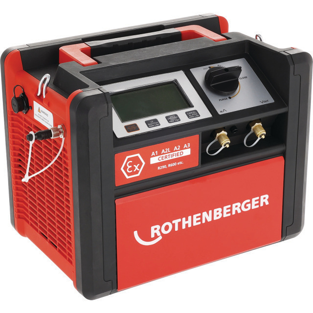 N886-9505 Rothenberger ROREC pro digital A3 | Cap. 210 kg/hr (direct) | A1, A2L, A3 | Atex