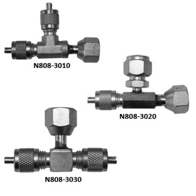 N808-3010 Freddox VAU-273 T-stuk | SAE x SAE x SAE | 1/4" x 1/4" x 1/4"