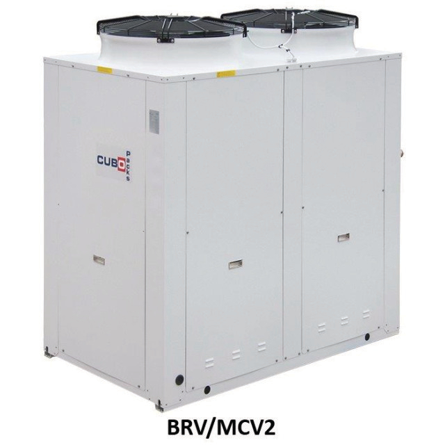 N040-2700 Cubo Pack One BRV B 250 BT | A1/A2L | Cap. R449A, -30°C: 20.7 kW | Cap. R455A -30°C: 18.29 kW