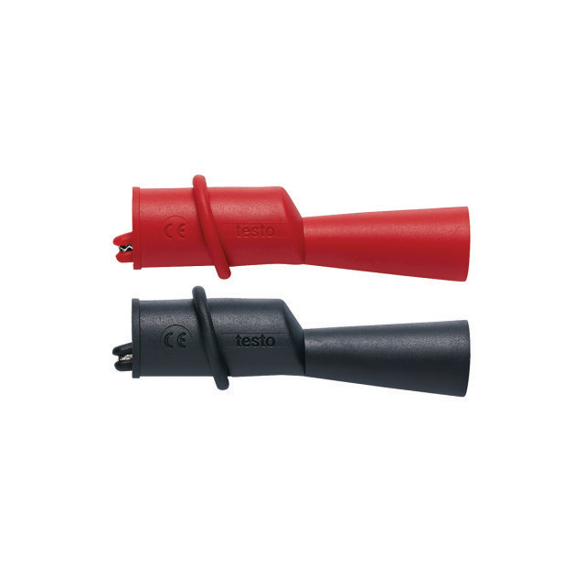 N837-3465 Testo Set krokodillenklemmen ongeïsoleerd (0590-0009)