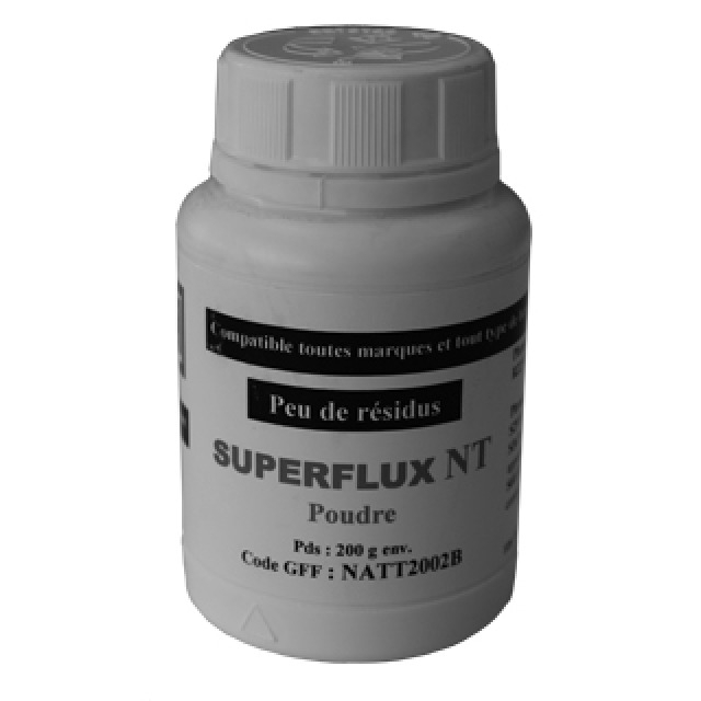 N699-2100 Superflux NT | Witte flux voor zilverlegeringen, koper en ferrometalen | 200g