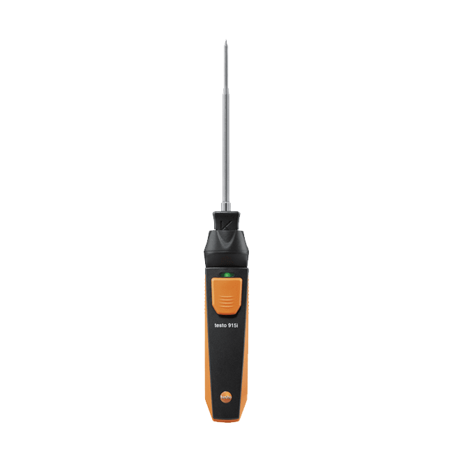 N836-6105 Testo 915i draadloze thermometer met dompel-/steekvoeler en smartphone-bediening (0563 1915)