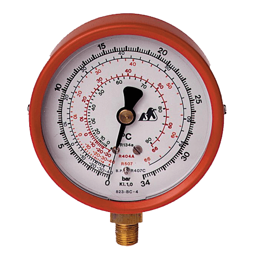 N791-4990 ITE 823-BC-1.6 | Opbouw manometer | 1/8" NPT | HD | R22, R502, R12