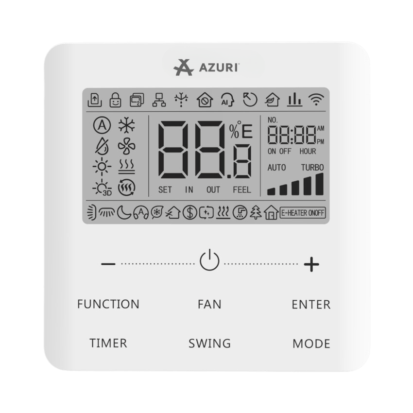 N345-9005 Azuri XK76 | bedrade afstandsbediening | tbv. wandunits